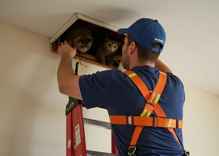 Safe Roof Cavity Access Seventeen Mile Rocks